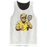 Funny President Pickleball Lovers Political Mesh Reversible Basketball Jersey Tank