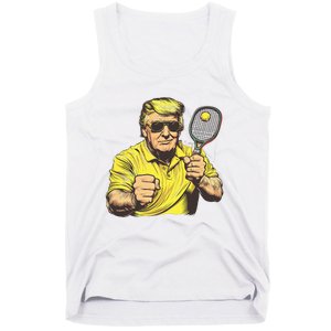 Funny President Pickleball Lovers Political Tank Top