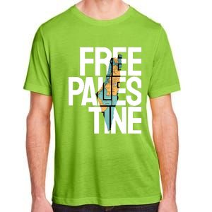 Free Palestine Premium Adult ChromaSoft Performance T-Shirt