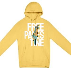 Free Palestine Premium Premium Pullover Hoodie