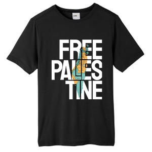 Free Palestine Premium Tall Fusion ChromaSoft Performance T-Shirt