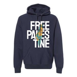 Free Palestine Premium Premium Hoodie