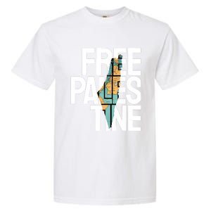 Free Palestine Premium Garment-Dyed Heavyweight T-Shirt