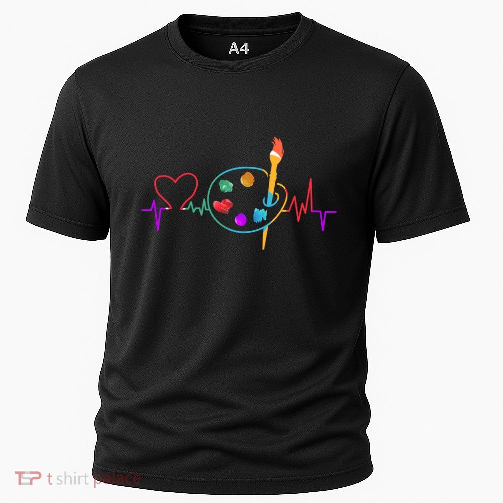 Funny Paint Palette Brush Artist Painter Gift Gift Performance Shirt