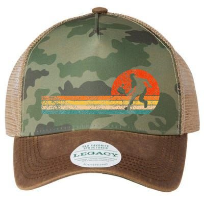 Funny Pickleball Paddle Pickleball Player Dink Retro Vintage  Legacy Tie Dye Trucker Hat