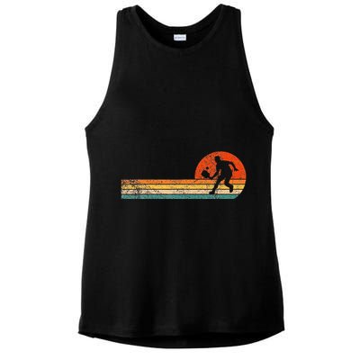 Funny Pickleball Paddle Pickleball Player Dink Retro Vintage  Ladies PosiCharge Tri-Blend Wicking Tank