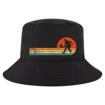 Funny Pickleball Paddle Pickleball Player Dink Retro Vintage  Cool Comfort Performance Bucket Hat