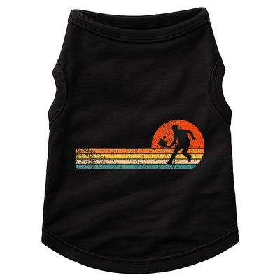 Funny Pickleball Paddle Pickleball Player Dink Retro Vintage  Doggie Tank