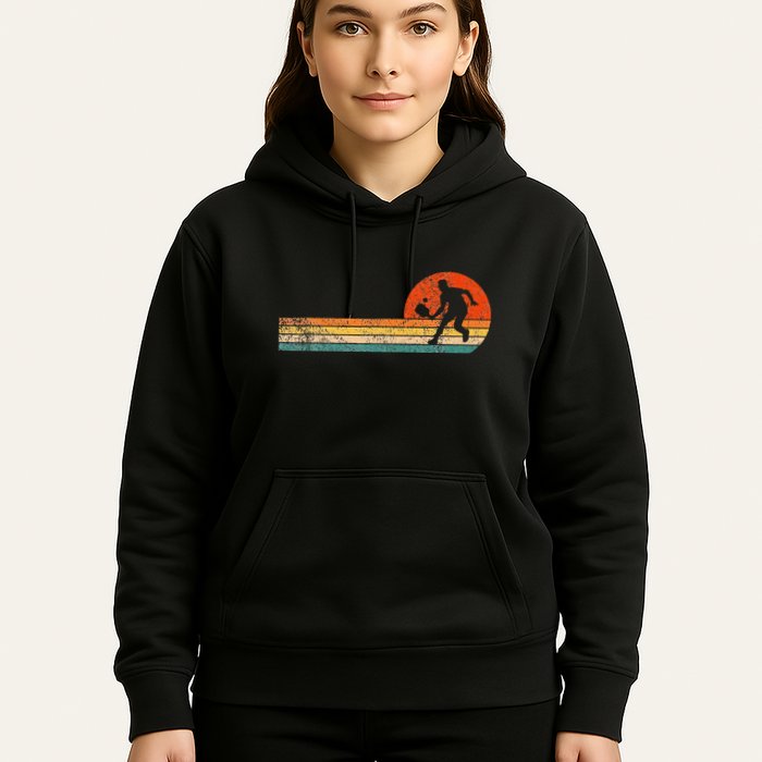 Funny Pickleball Paddle Pickleball Player Dink Retro Vintage  Hoodie