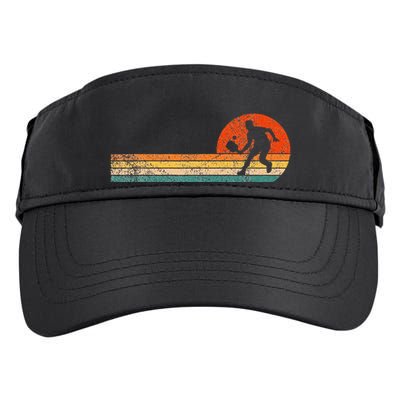 Funny Pickleball Paddle Pickleball Player Dink Retro Vintage  Adult Drive Performance Visor