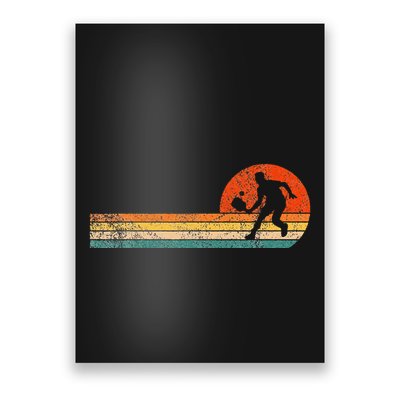 Funny Pickleball Paddle Pickleball Player Dink Retro Vintage  Poster