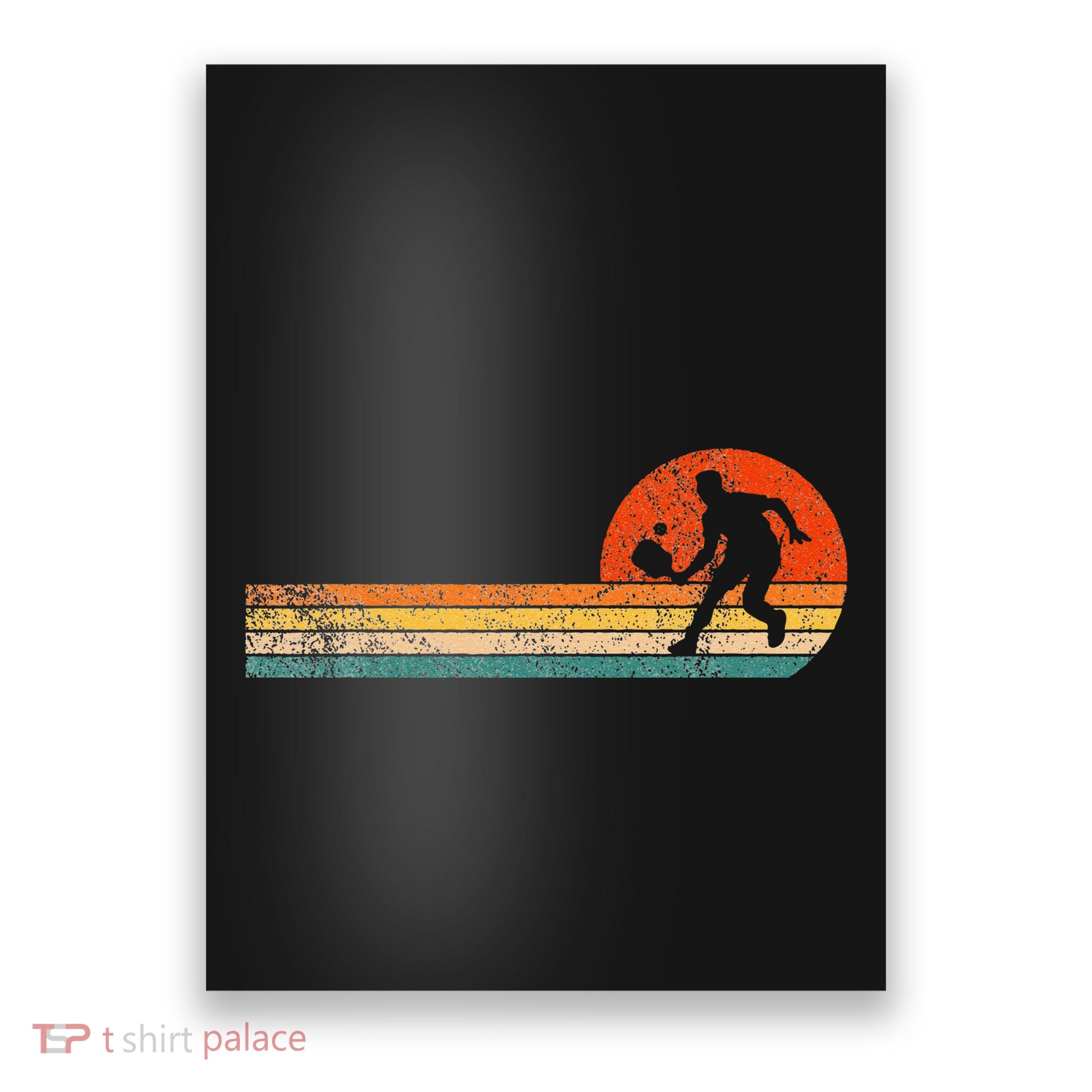 Funny Pickleball Paddle Pickleball Player Dink Retro Vintage  Poster