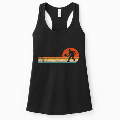 Funny Pickleball Paddle Pickleball Player Dink Retro Vintage  Womens Tank Top