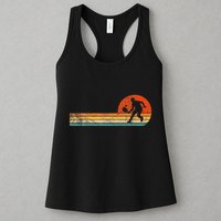 Funny Pickleball Paddle Pickleball Player Dink Retro Vintage  Womens Tank Top