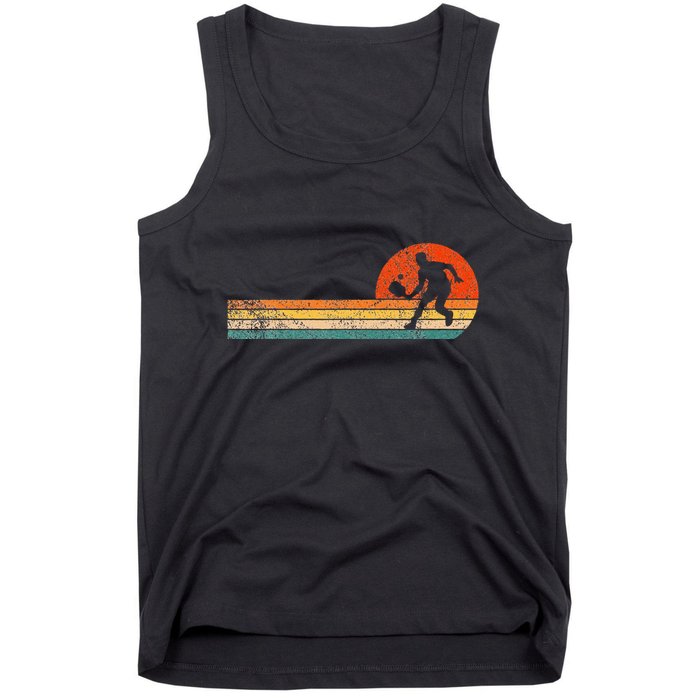 Funny Pickleball Paddle Pickleball Player Dink Retro Vintage  Tank Top