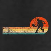 Funny Pickleball Paddle Pickleball Player Dink Retro Vintage  Golf Towel
