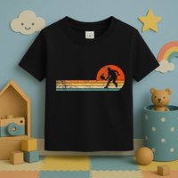 Funny Pickleball Paddle Pickleball Player Dink Retro Vintage  Toddler T-Shirt