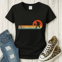 Funny Pickleball Paddle Pickleball Player Dink Retro Vintage  Womens T-Shirt