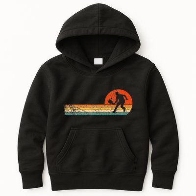 Funny Pickleball Paddle Pickleball Player Dink Retro Vintage  Kids Hoodie