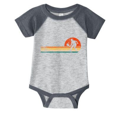Funny Pickleball Paddle Pickleball Player Dink Retro Vintage  Infant Baby Jersey Bodysuit