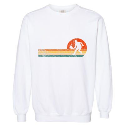 Funny Pickleball Paddle Pickleball Player Dink Retro Vintage  Garment-Dyed Sweatshirt