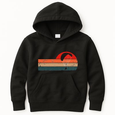 Funny Paraglider & Paragliding Parachtuting & Skydiving Kids Hoodie