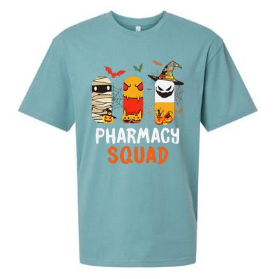 Funny Pills Pharmacy Squad Pharmacist Technician Halloween Sueded Cloud Jersey T-Shirt