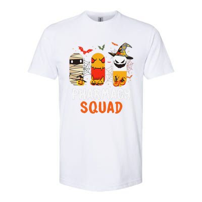 Funny Pills Pharmacy Squad Pharmacist Technician Halloween Softstyle CVC T-Shirt