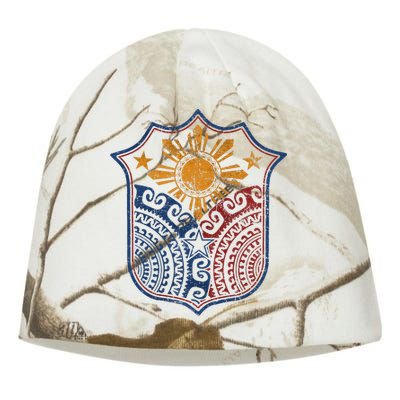 Filipino Pinoy Pride Mandala Tribal Proud Philippines Kati - Camo Knit Beanie