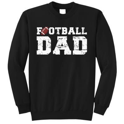 Football Papa Proud Football Dad Sweatshirt