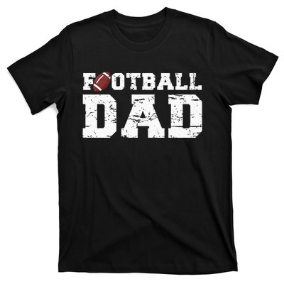 Football Papa Proud Football Dad T-Shirt