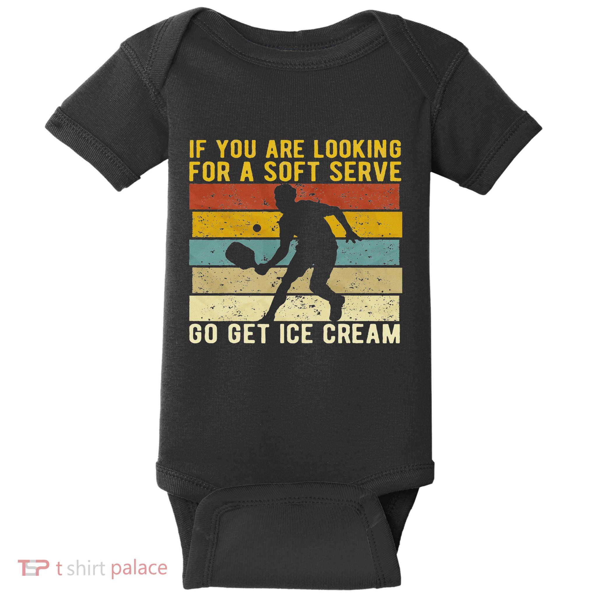 Funny Pickleball Player Paddleball Lover Baby Bodysuit