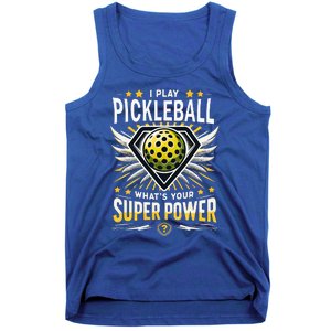 Funny Pickleball Paddleball Superpower Tank Top