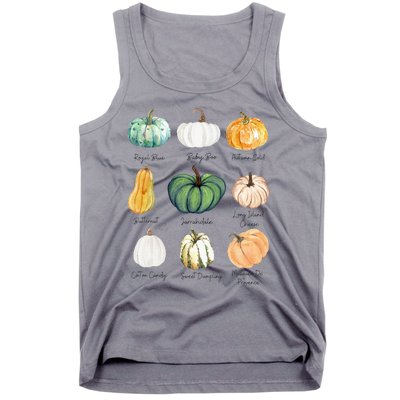 Fall Pumpkins Pumpkin Types And Varieties Tank Top