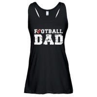 Football Papa Proud Football Dad Ladies Essential Flowy Tank