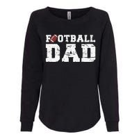 Football Papa Proud Football Dad Womens California Wash Sweatshirt