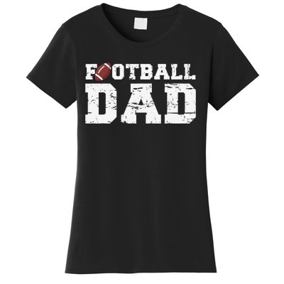 Football Papa Proud Football Dad Women's T-Shirt