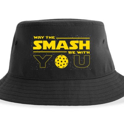 Funny Pickleball Pun For Pickleball Players Sustainable Bucket Hat