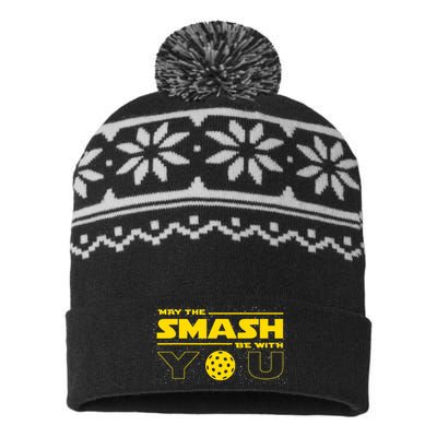 Funny Pickleball Pun For Pickleball Players USA-Made Snowflake Beanie