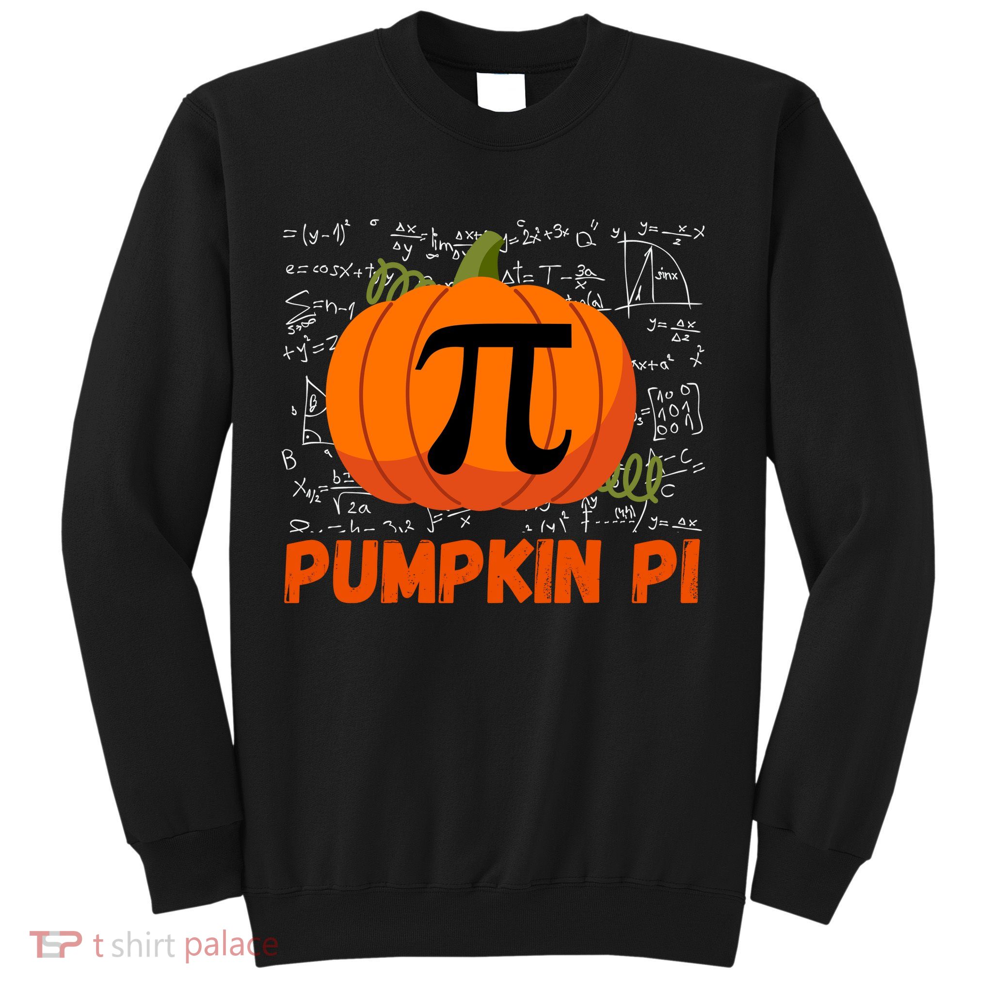 Funny Pumpkin Pie Math Pumpkin Pi Funny Halloween Costume Sweatshirt