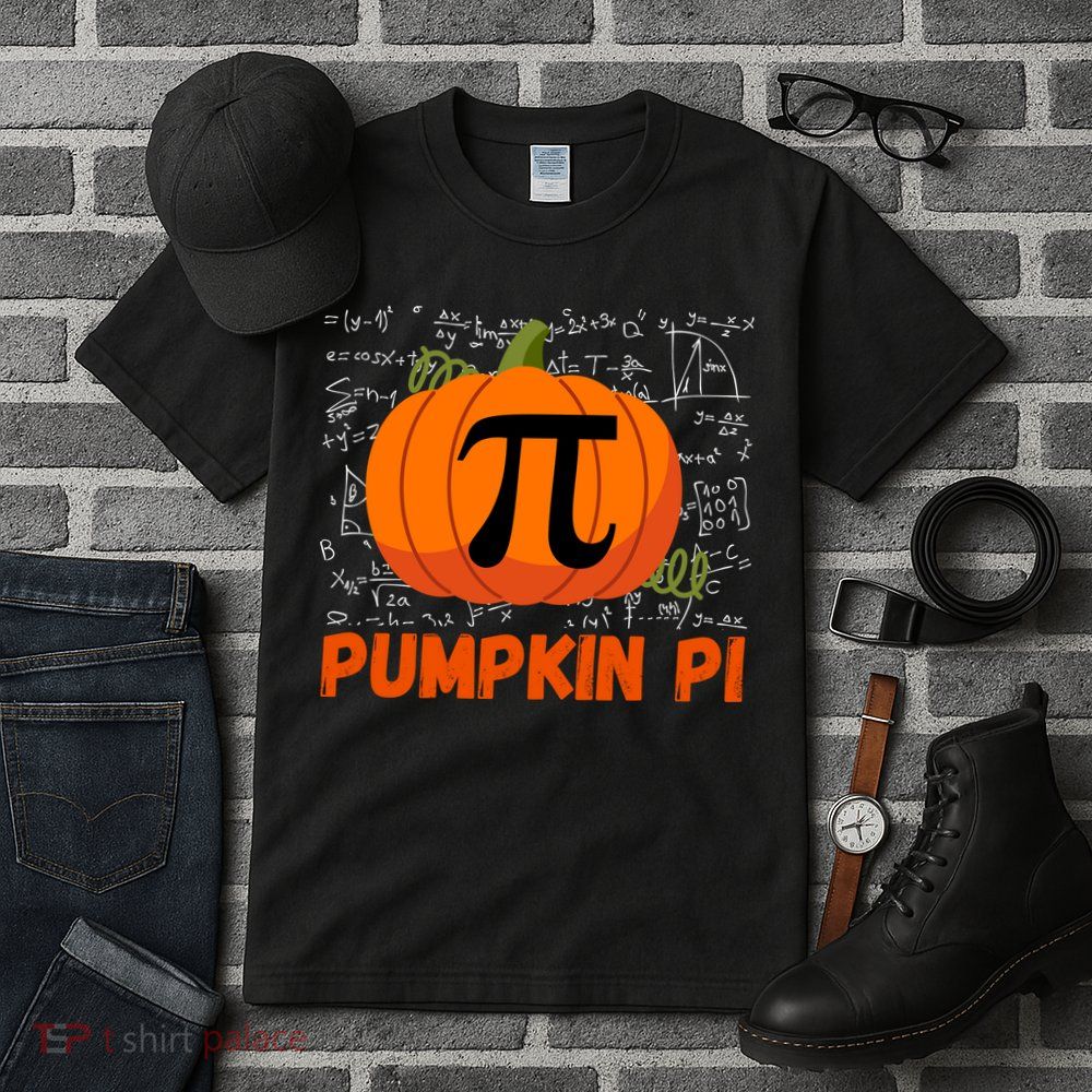 Funny Pumpkin Pie Math Pumpkin Pi Funny Halloween Costume Tall T-Shirt