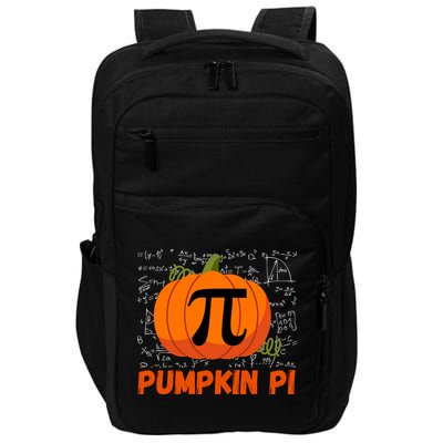 Funny Pumpkin Pie Math Pumpkin Pi Funny Halloween Costume Impact Tech Backpack