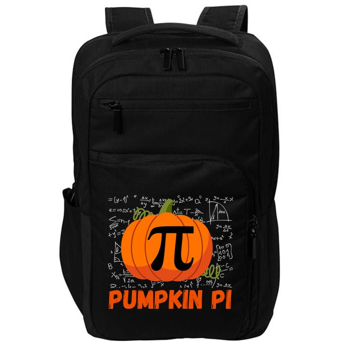 Funny Pumpkin Pie Math Pumpkin Pi Funny Halloween Costume Impact Tech Backpack