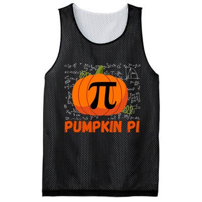Funny Pumpkin Pie Math Pumpkin Pi Funny Halloween Costume Mesh Reversible Basketball Jersey Tank
