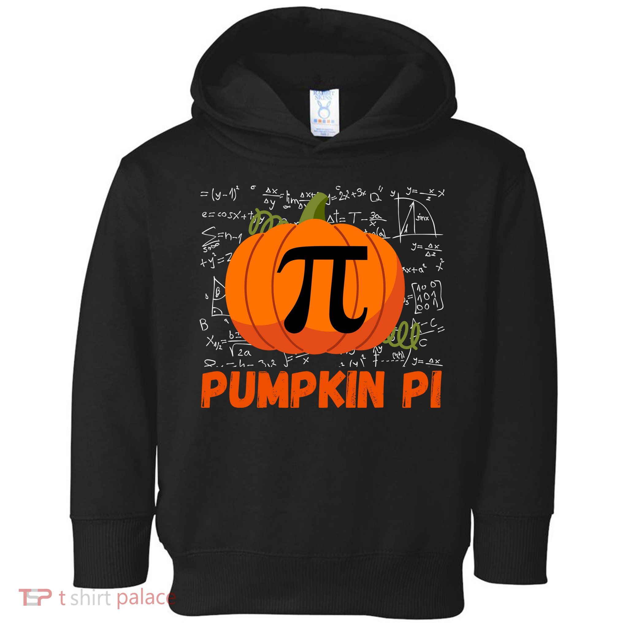 Funny Pumpkin Pie Math Pumpkin Pi Funny Halloween Costume Toddler Hoodie