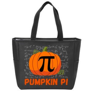 Funny Pumpkin Pie Math Pumpkin Pi Funny Halloween Costume Zip Tote Bag