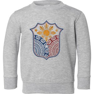 Filipino Pinoy Pride Mandala Tribal Proud Philippines Toddler Sweatshirt