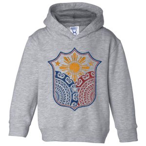 Filipino Pinoy Pride Mandala Tribal Proud Philippines Toddler Hoodie