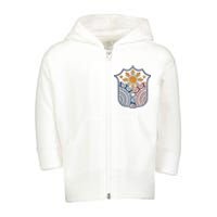 Filipino Pinoy Pride Mandala Tribal Proud Philippines Toddler Zip Fleece Hoodie