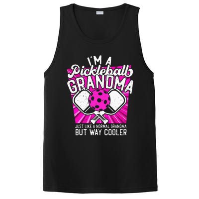 Funny Pickleball Paddle Pickleball Grandma Retro PosiCharge Competitor Tank